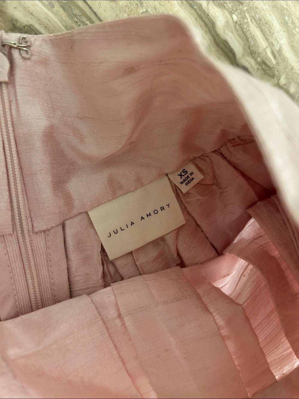 Elegant Blush Pink Maxi Skirt - Women - Picture 8 of 12